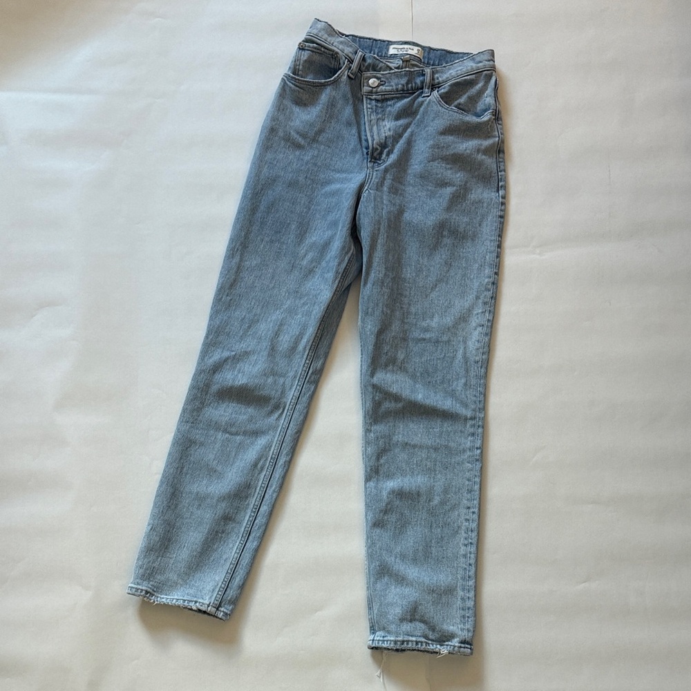 Abercrombie & Fitch Light Blue Straight Leg Jeans